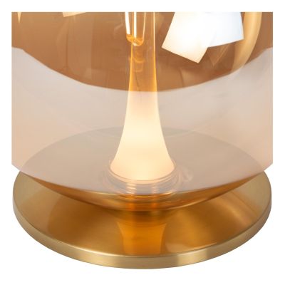 Lucide GISELA - Table lamp - Ø 30 cm - LED Dim. - 1x12W 2500K - Amber - Premium